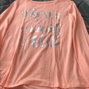 Orange longsleeve shirts